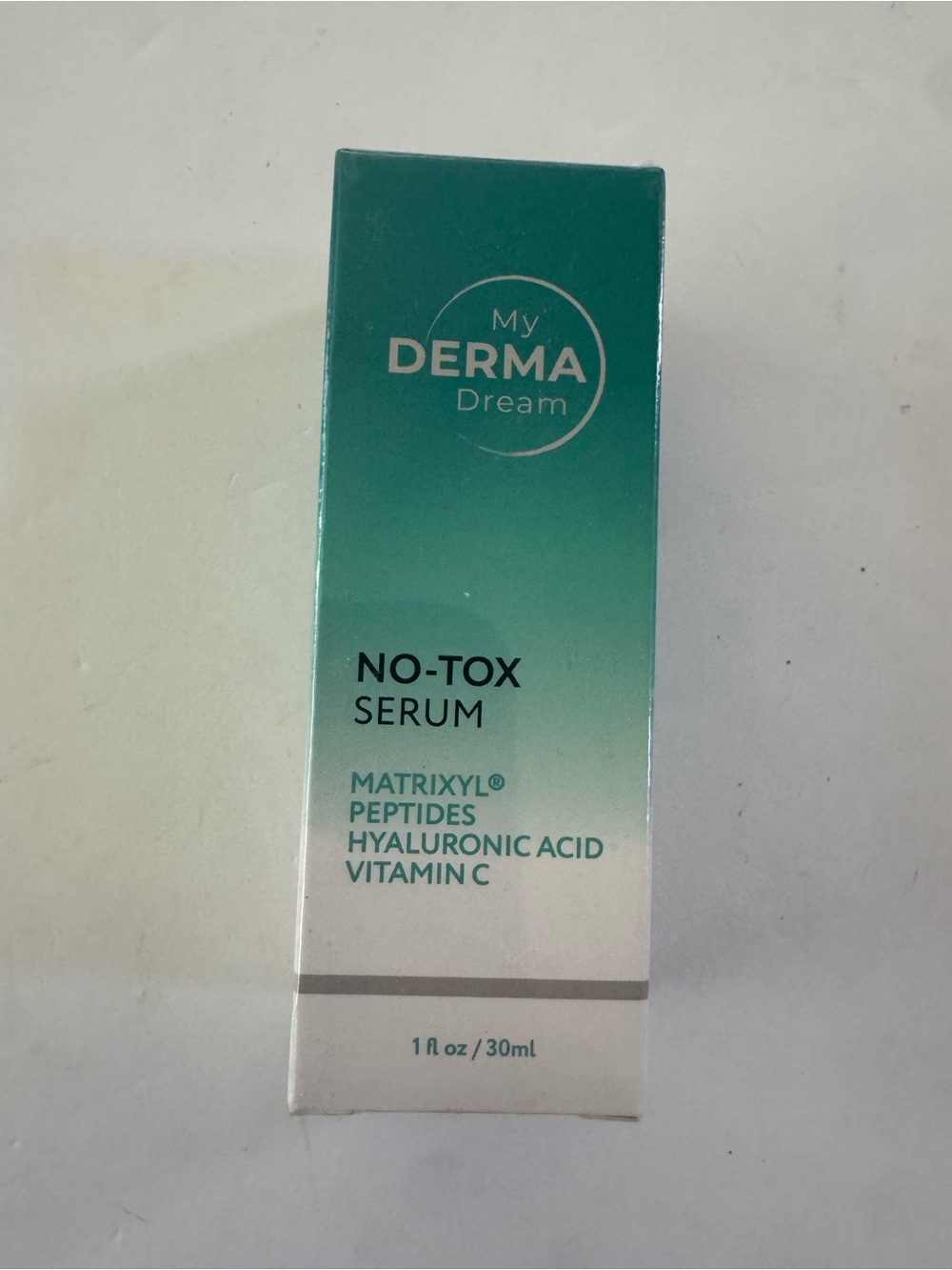 My Derma Dream No-Tox Serum with Matrixyl, Peptides, Hyaluronic Acid, Vitamin C